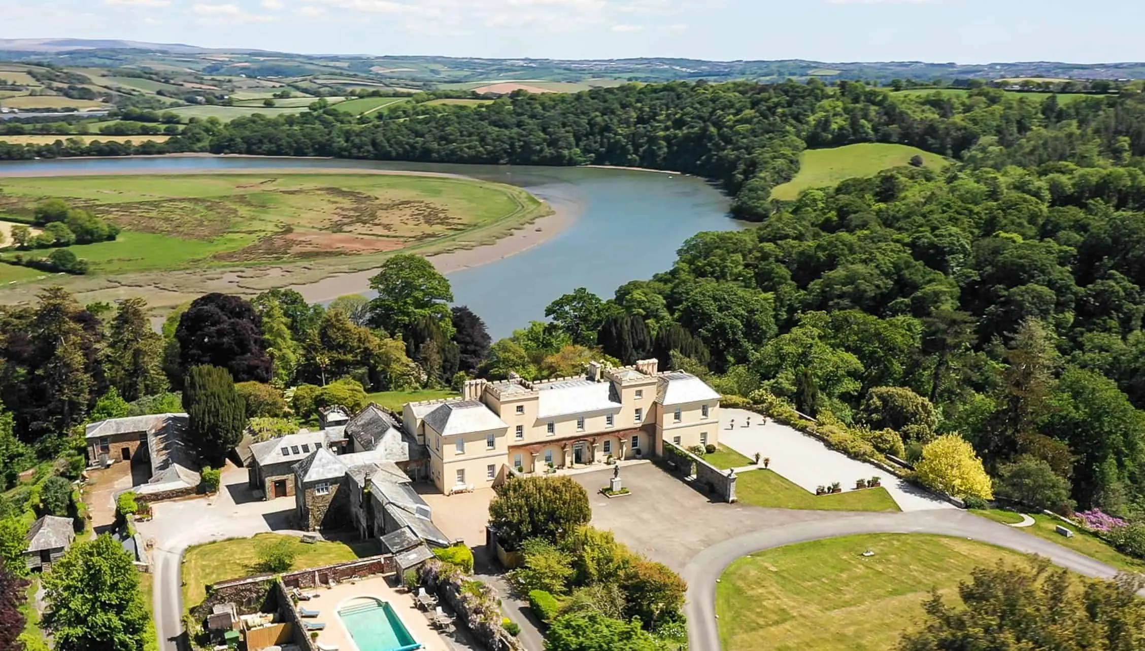 The Tamar Valley Castle, Cornwall, England